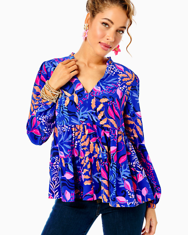 Sarita Silk Top | Lilly Pulitzer Outlet | Lilly Pulitzer Outlet - LillypulitzerOutlets
