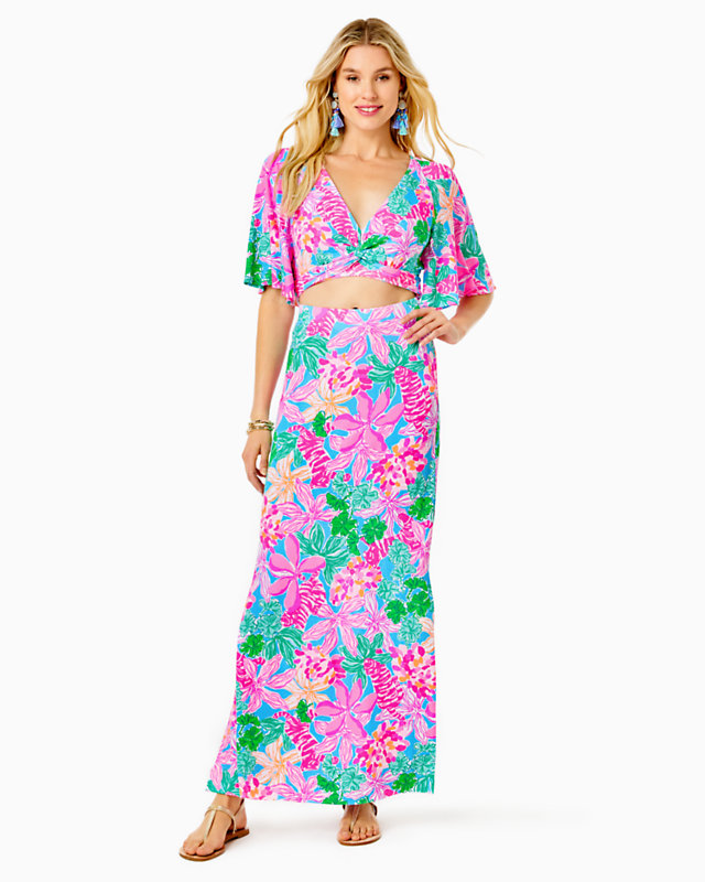 Minka Maxi Skirt Set | Lilly Pulitzer Outlet - LillypulitzerOutlets