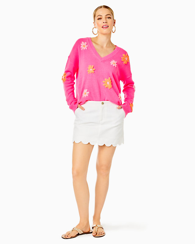 Colette Scallop Hem Skort | Lilly Pulitzer Outlet - LillypulitzerOutlets