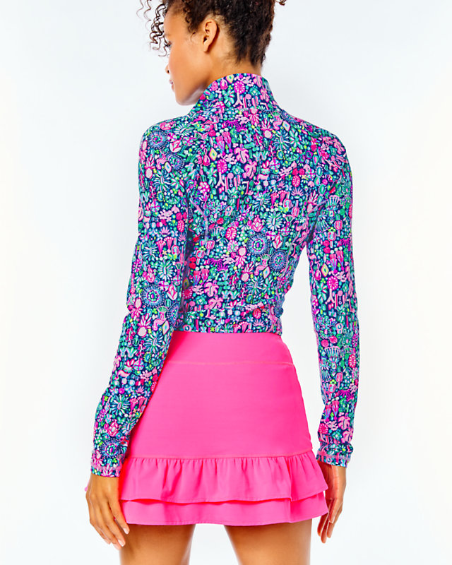 UPF 50+ Luxletic Fern Ruffle Skort | Lilly Pulitzer Outlet - LillypulitzerOutlets