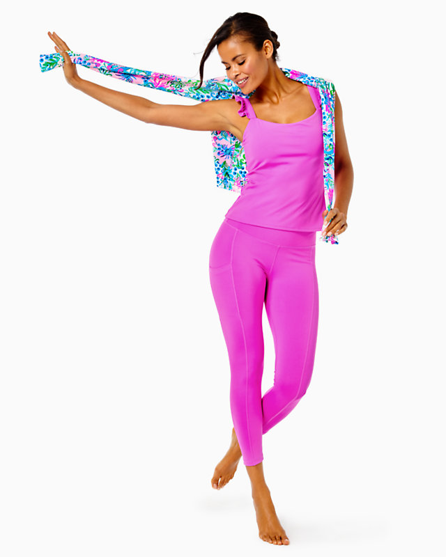 UPF 50+ Luxletic 24" Weekender High Rise Midi Legging | Lilly Pulitzer Outlet - LillypulitzerOutlets