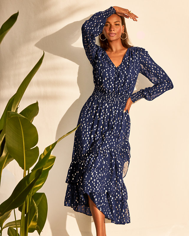 Cristiana Midi Dress | Lilly Pulitzer Outlet - LillypulitzerOutlets
