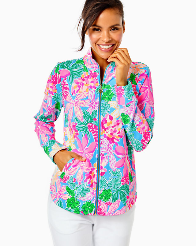 UPF 50+ Leona Zip-Up Jacket | Lilly Pulitzer Outlet - LillypulitzerOutlets