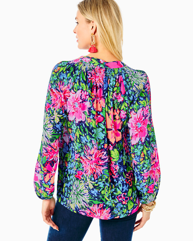 Elsa Silk Top | Lilly Pulitzer Outlet - LillypulitzerOutlets