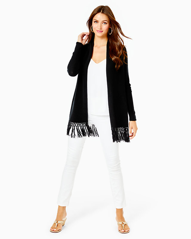Tatum Long Fringe Hem Cardigan | Lilly Pulitzer Sale | Lilly Pulitzer Outlet - LillypulitzerOutlets
