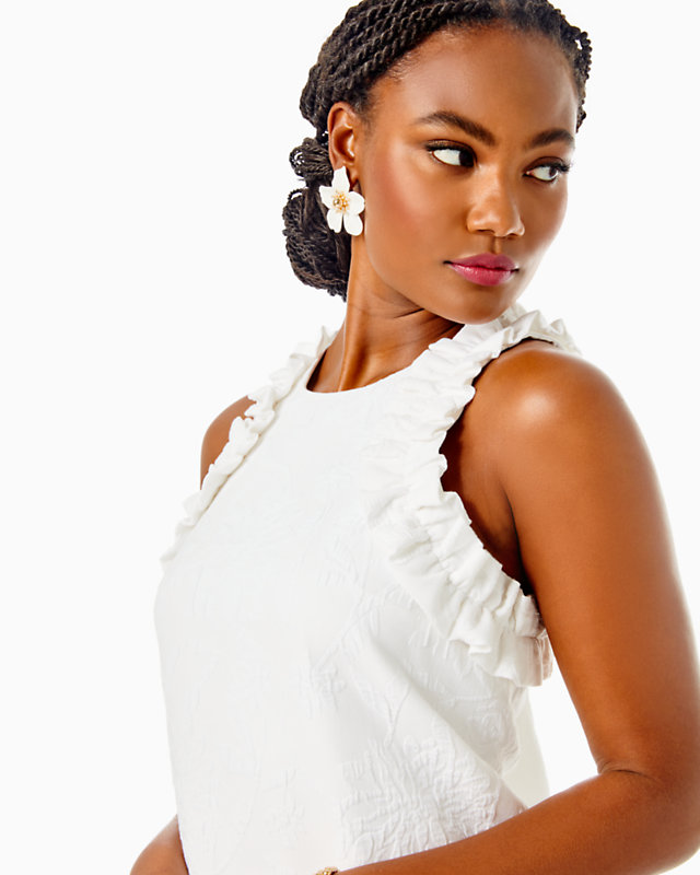 Kailee Stretch Ruffle Shift | Lilly Pulitzer Outlet - LillypulitzerOutlets