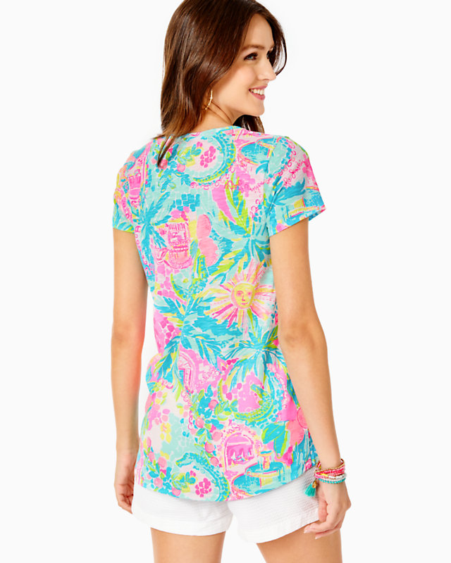 Etta V-Neck Top | Lilly Pulitzer Outlet | Lilly Pulitzer Outlet - LillypulitzerOutlets