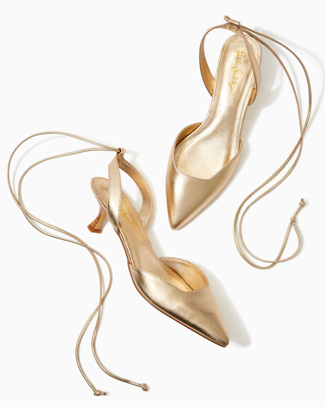 Abbygale Kitten Heel | Lilly Pulitzer Sale | Lilly Pulitzer Outlet - LillypulitzerOutlets