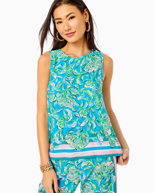 Iona Sleeveless Top | Lilly Pulitzer Outlet - LillypulitzerOutlets