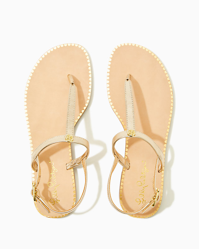Rita T-Strap Sandal | Lilly Pulitzer Sale | Lilly Pulitzer Outlet - LillypulitzerOutlets