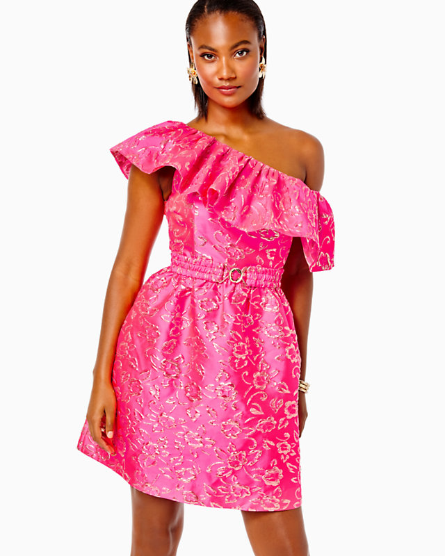 Shannie One-Shoulder Dress | Lilly Pulitzer Outlet - LillypulitzerOutlets
