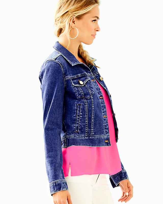 Seaspray Denim Jacket | Lilly Pulitzer Outlet - LillypulitzerOutlets