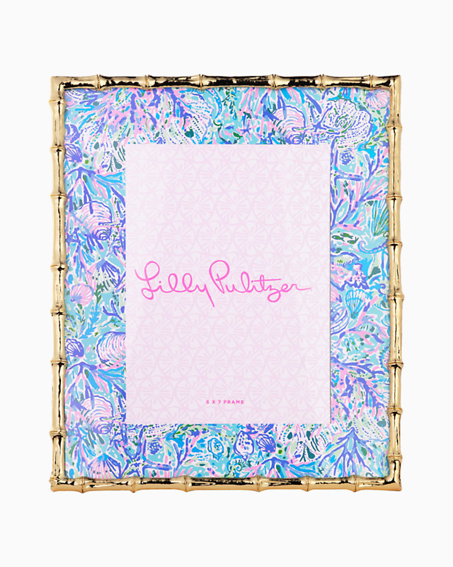 Large Bamboo Picture Frame | Lilly Pulitzer Outlet - LillypulitzerOutlets