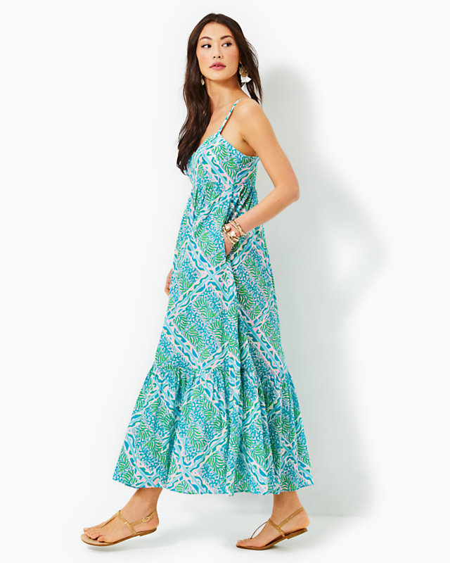 Hiedi Cotton Maxi Dress | Lilly Pulitzer Outlet - LillypulitzerOutlets