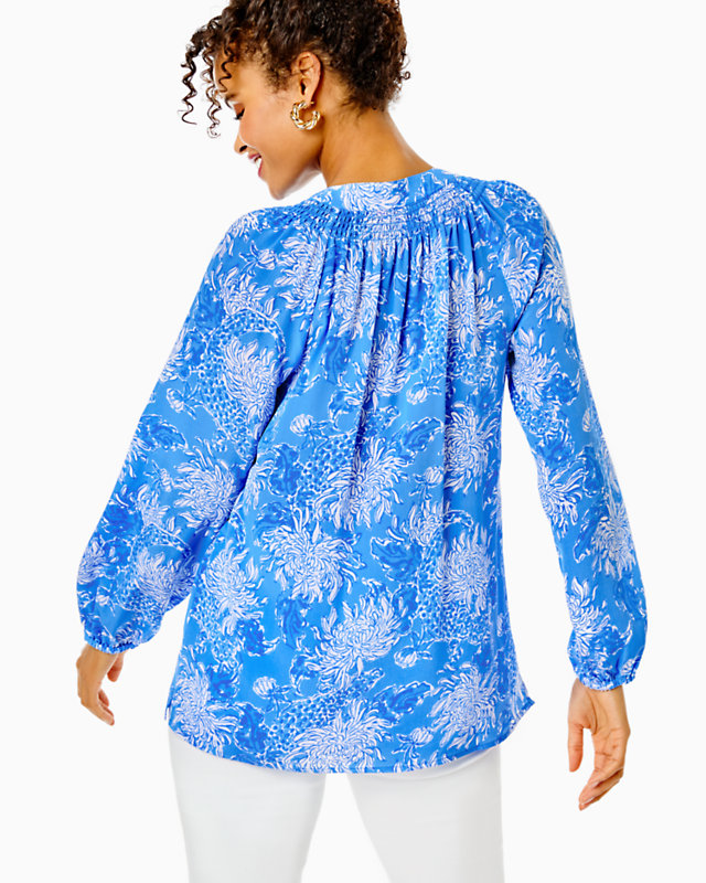 Elsa Silk Top | Lilly Pulitzer Outlet - LillypulitzerOutlets