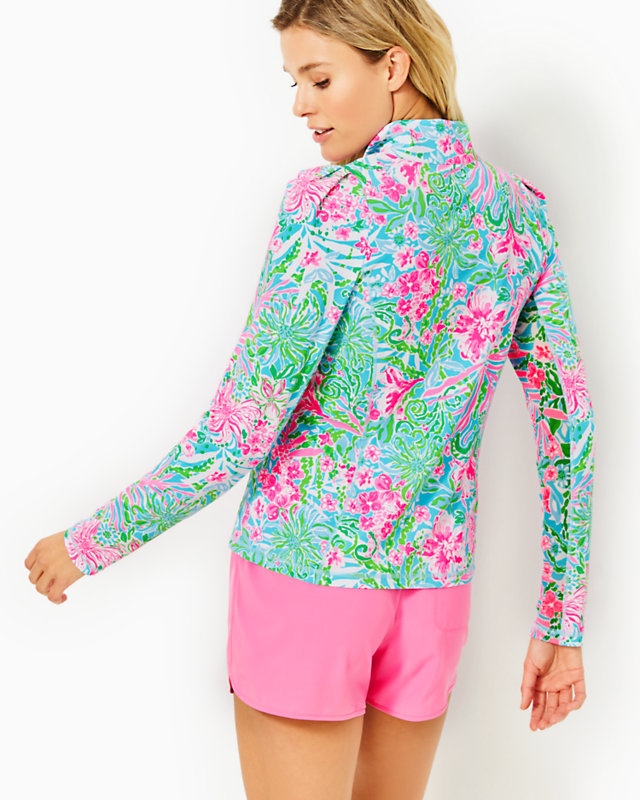 Luxletic Niccola Mesh Panel Half Zip | Lilly Pulitzer Outlet - LillypulitzerOutlets