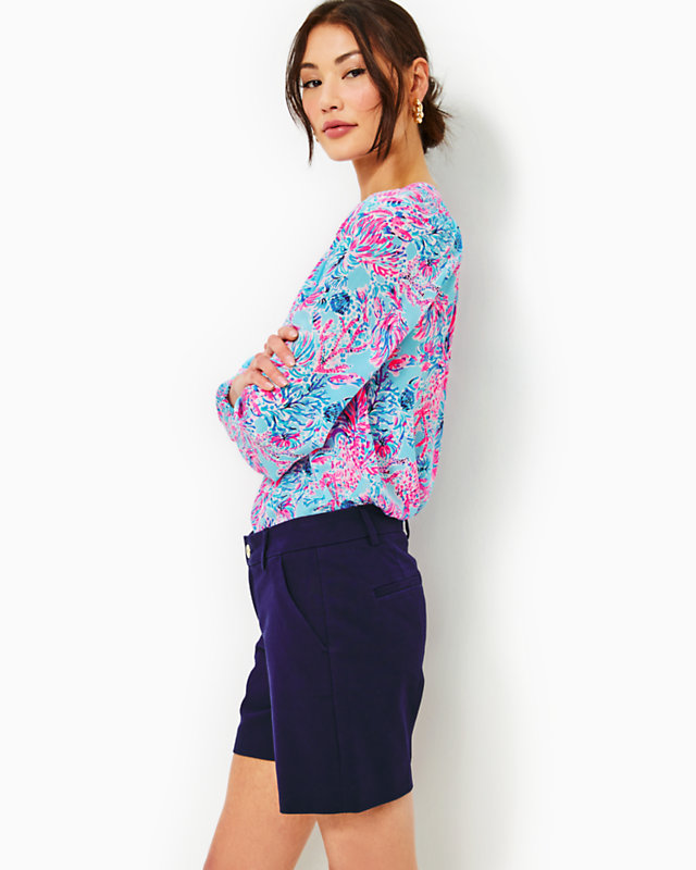 7" Shara Mid-Rise Stretch Short | Lilly Pulitzer Outlet - LillypulitzerOutlets