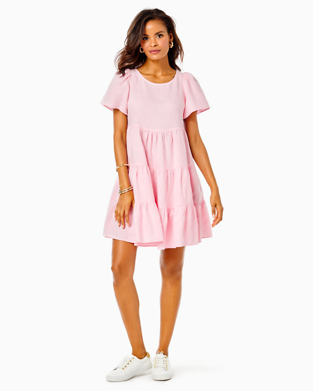 Jocelyn Short Sleeve Linen Dress | Lilly Pulitzer Outlet - LillypulitzerOutlets