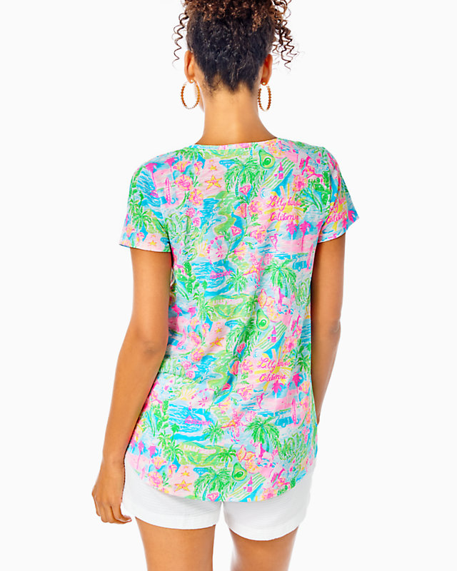 Etta V-Neck Top | Lilly Pulitzer Outlet | Lilly Pulitzer Outlet - LillypulitzerOutlets