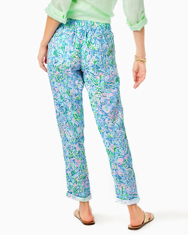 31" Taron Mid-Rise Linen Pant | Lilly Pulitzer Outlet - LillypulitzerOutlets