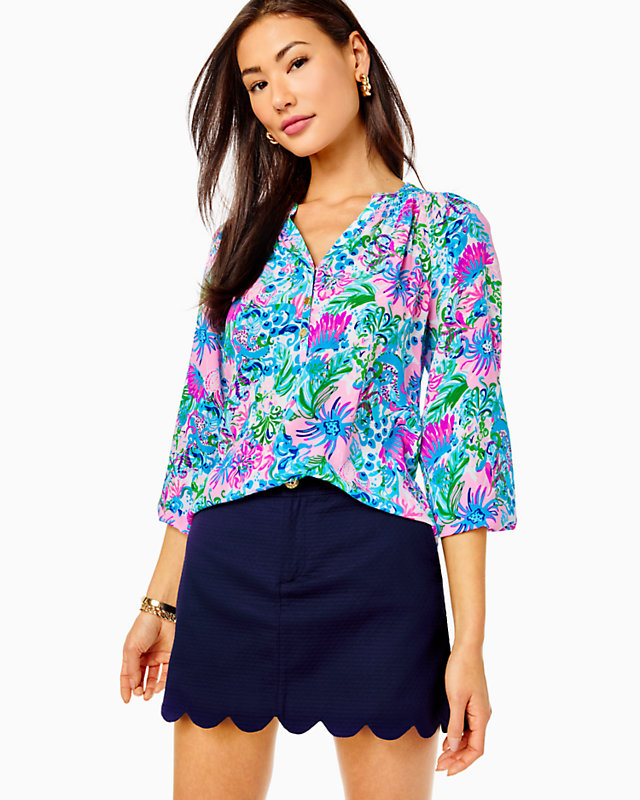 Colette Scallop Hem Skort | Lilly Pulitzer Outlet - LillypulitzerOutlets