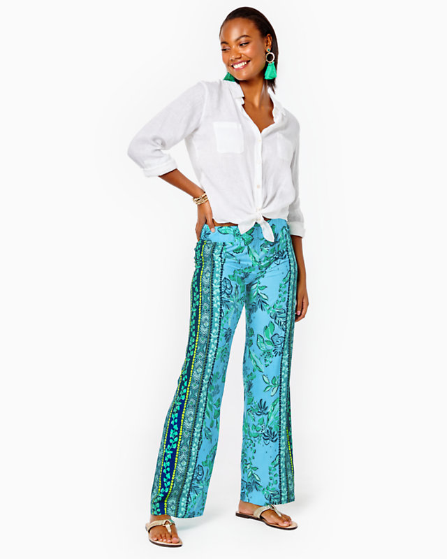 32" Bal Harbour Palazzo Pant | Lilly Pulitzer Outlet - LillypulitzerOutlets