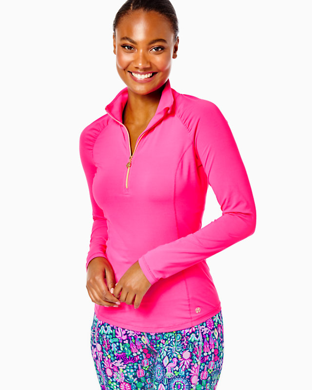 UPF 50+ Luxletic Justine Pullover | Lilly Pulitzer Outlet - LillypulitzerOutlets