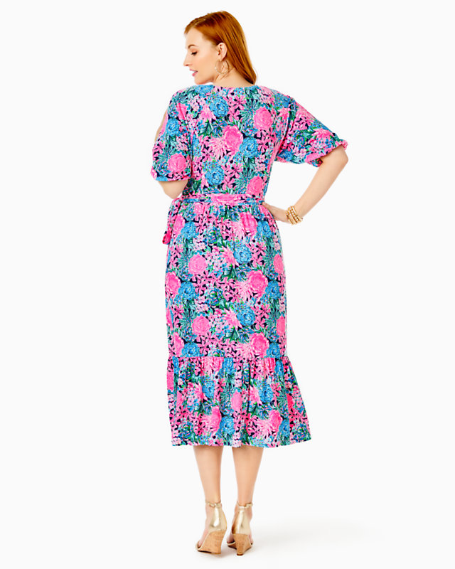 Brantley Midi Wrap Dress | Lilly Pulitzer Outlet - LillypulitzerOutlets