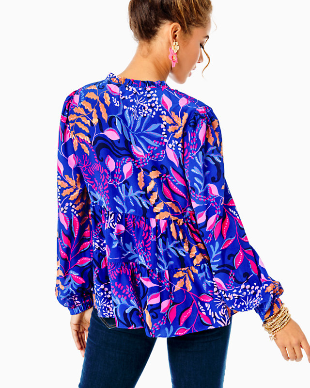 Sarita Silk Top | Lilly Pulitzer Outlet | Lilly Pulitzer Outlet - LillypulitzerOutlets