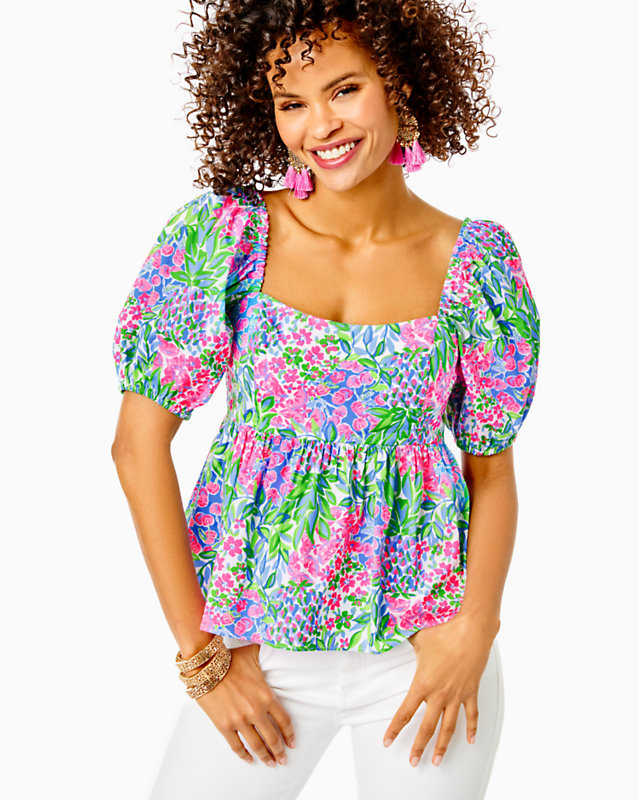 Kay Babydoll Top | Lilly Pulitzer Outlet | Lilly Pulitzer Outlet - LillypulitzerOutlets