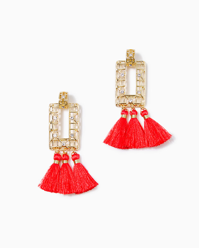 Island Vibes Tassel Earrings | Lilly Pulitzer Sale | Lilly Pulitzer Outlet - LillypulitzerOutlets