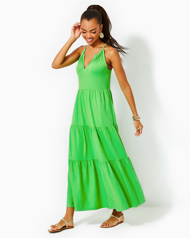Maribella Halter Maxi Dress | Lilly Pulitzer Outlet - LillypulitzerOutlets