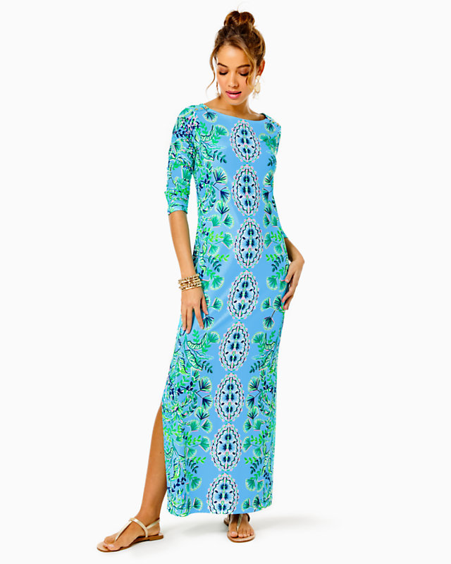 UPF 50+ ChillyLilly Seralina Maxi Dress | Lilly Pulitzer Outlet - LillypulitzerOutlets