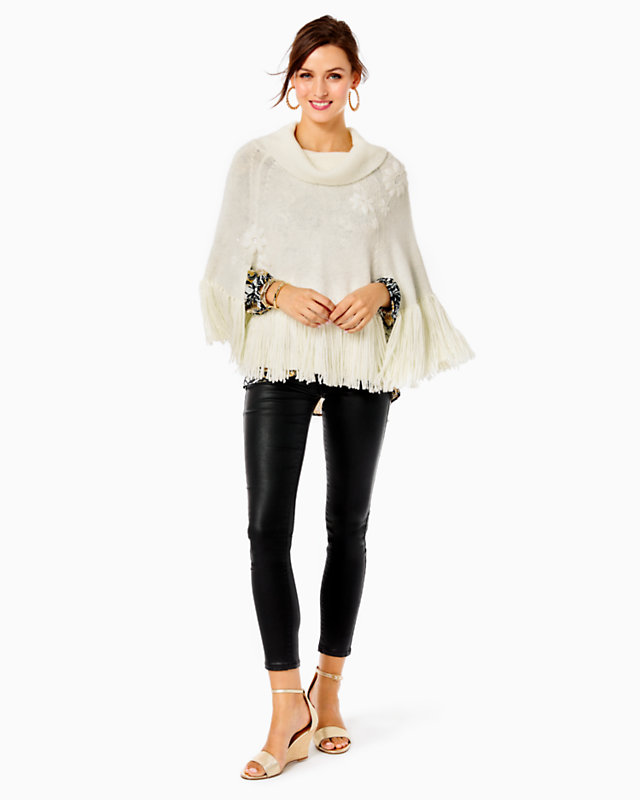 Kip Fringe Poncho | Lilly Pulitzer Outlet | Lilly Pulitzer Outlet - LillypulitzerOutlets