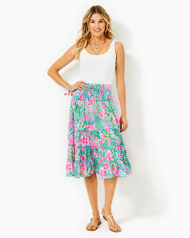 Deavan Midi Skirt | Lilly Pulitzer Outlet - LillypulitzerOutlets