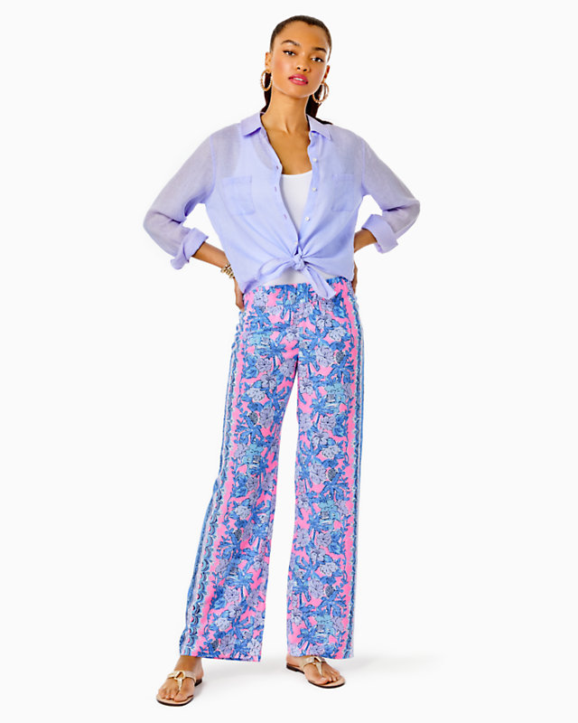 32" Bal Harbour Palazzo Pant | Lilly Pulitzer Outlet - LillypulitzerOutlets