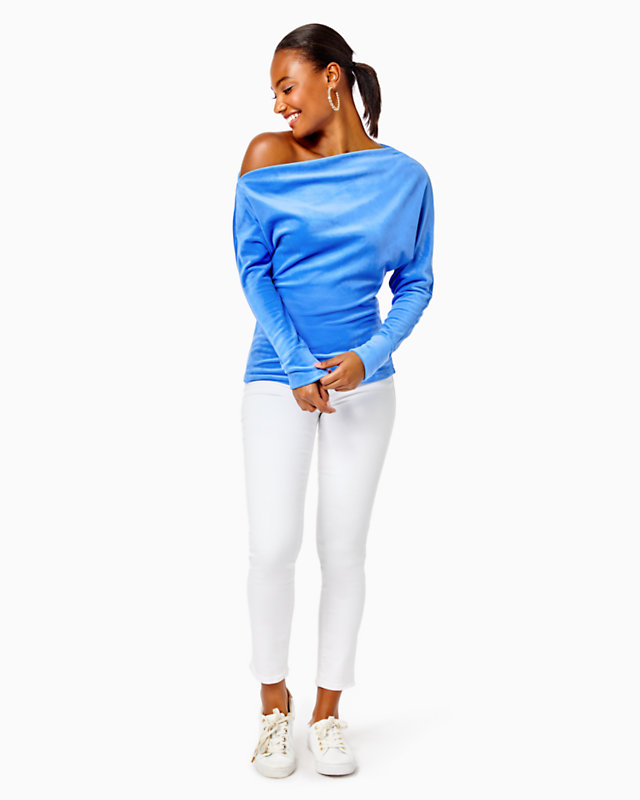 Sheera Velour Top | Lilly Pulitzer Outlet | Lilly Pulitzer Outlet - LillypulitzerOutlets