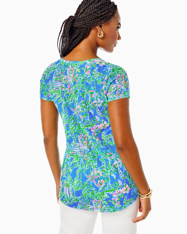 Etta V-Neck Top | Lilly Pulitzer Outlet - LillypulitzerOutlets