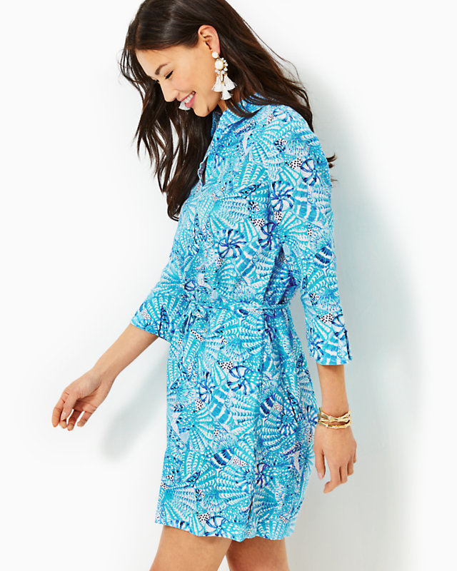Pilar Linen Tunic Dress | Lilly Pulitzer Outlet - LillypulitzerOutlets