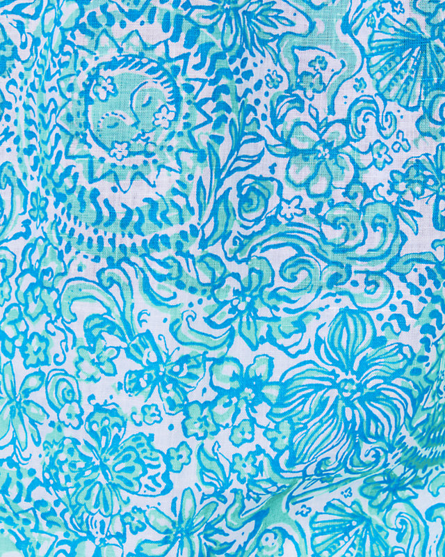 Tayla Short Sleeve Linen Top | Lilly Pulitzer Outlet - LillypulitzerOutlets