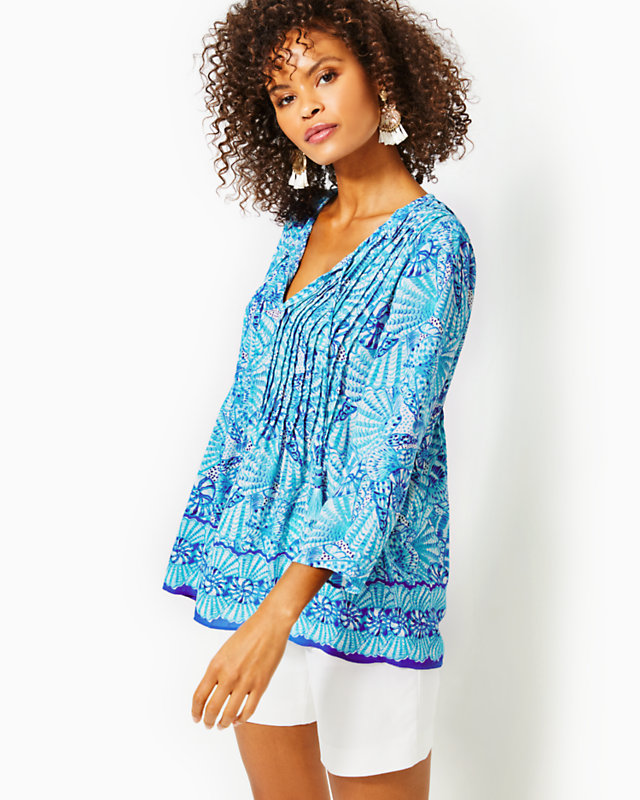 Marilina Tunic Top | Lilly Pulitzer Outlet | Lilly Pulitzer Outlet - LillypulitzerOutlets