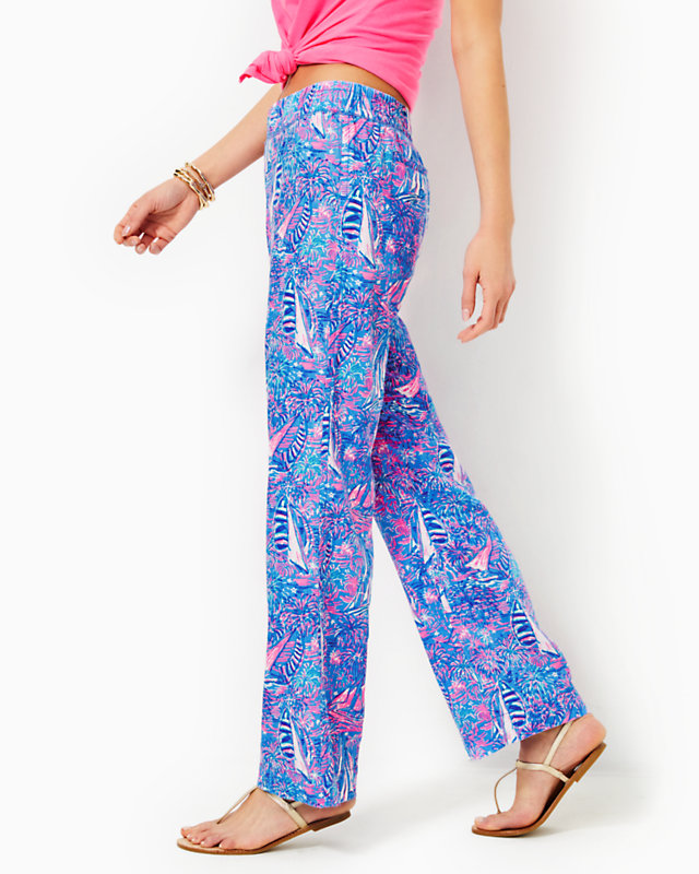 32" Deri Linen Palazzo Pant | Lilly Pulitzer Outlet - LillypulitzerOutlets