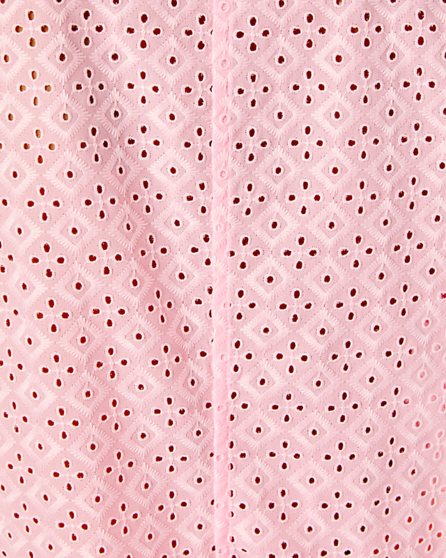 Sea Breeze Eyelet Button Down Top | Lilly Pulitzer Outlet | Lilly Pulitzer Outlet - LillypulitzerOutlets