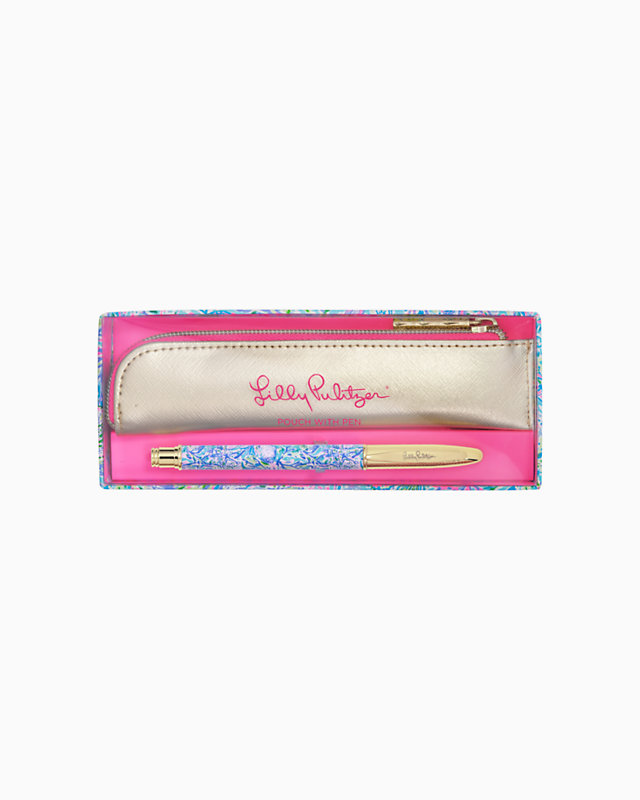 Pouch With Pen | Lilly Pulitzer Sale | Lilly Pulitzer Outlet - LillypulitzerOutlets