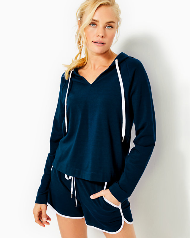 Kiawah Long Sleeve Hoodie | Lilly Pulitzer Outlet - LillypulitzerOutlets