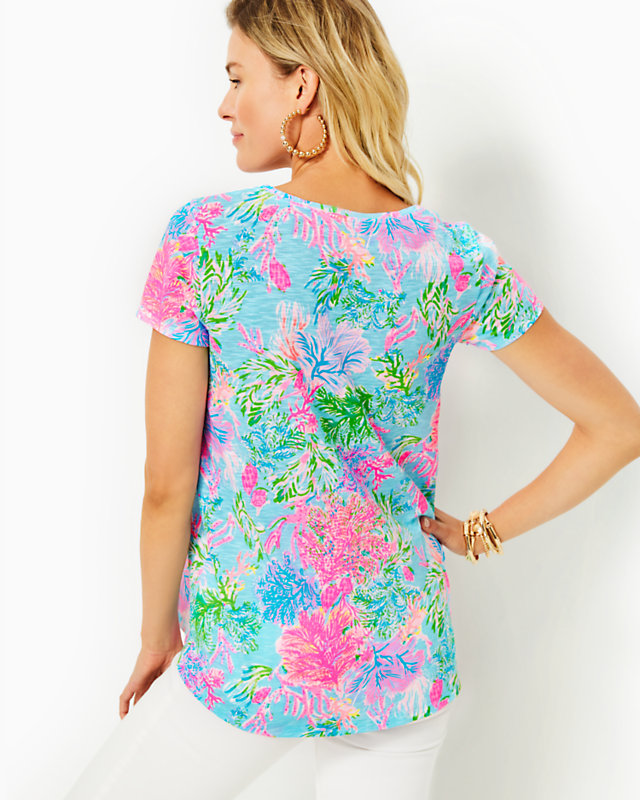 Etta Scoopneck Top | Lilly Pulitzer Outlet - LillypulitzerOutlets