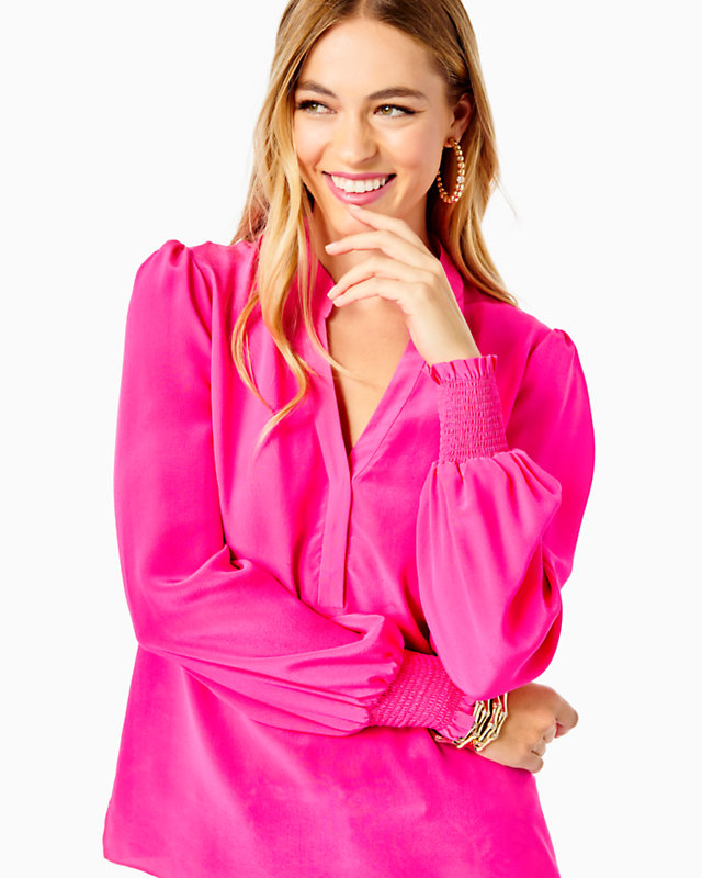 Dae Silk Top | Lilly Pulitzer Outlet | Lilly Pulitzer Outlet - LillypulitzerOutlets