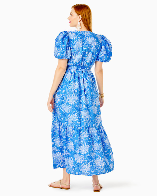 Ezralyn Short Sleeve Cotton Maxi Dress | Lilly Pulitzer Outlet - LillypulitzerOutlets