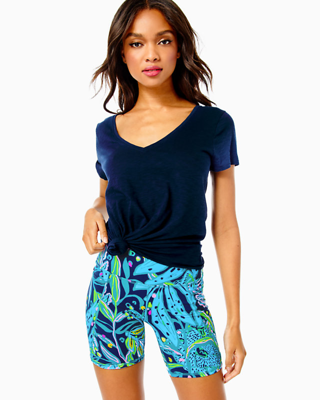 UPF 50+ Luxletic 8‘’ South Beach High Rise Bike Short | Lilly Pulitzer Outlet - LillypulitzerOutlets