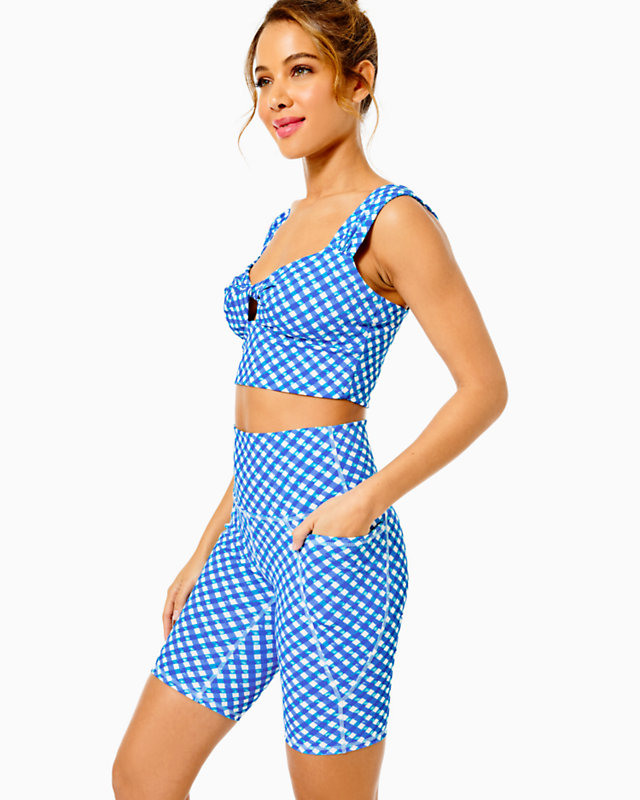 UPF 50+ Luxletic 8" South Beach High Rise Bike Short | Lilly Pulitzer Outlet - LillypulitzerOutlets